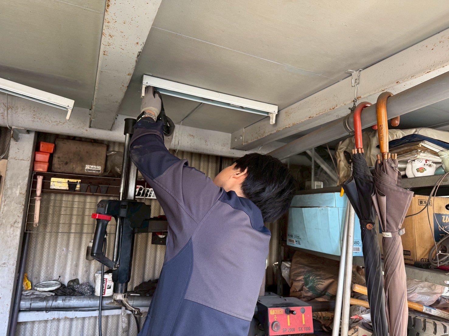 墨田区 電気工事 LED照明工事 施工完成後